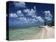 Palm-Fringed Beach, Cayman Kai, Grand Cayman, Cayman Islands, West Indies, Central America-Ruth Tomlinson-Premier Image Canvas