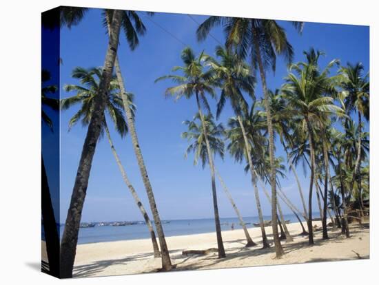 Palm Fringed Beach, Goa, India-Michelle Garrett-Premier Image Canvas