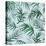 Palm Jungle Leaves Pattern-Mirifada-Stretched Canvas