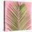 Palm on Pink V-Mia Jensen-Stretched Canvas