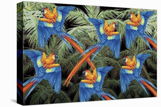 Palm Parrot-James Mazzotta-Premier Image Canvas