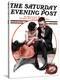 "Palm Reader" or "Fortuneteller" Saturday Evening Post Cover, March 12,1921-Norman Rockwell-Premier Image Canvas