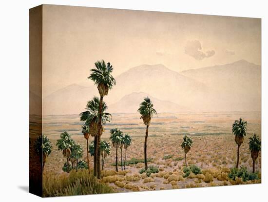 Palm Springs Desert-Gunnar Widforss-Stretched Canvas