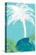Palm Tree Paradise 2-Bella Dos Santos-Stretched Canvas