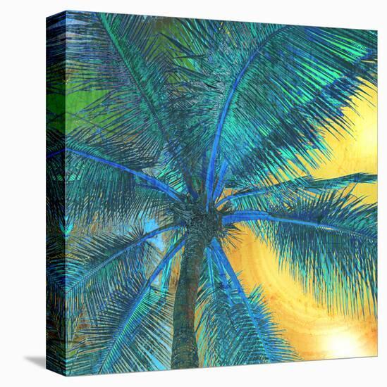 Palm Tree Sunset II-null-Stretched Canvas