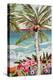 Palm Tree Wimsy II-Karen Fields-Stretched Canvas