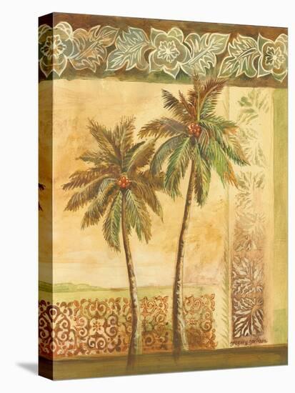 Palm Trees II-Gregory Gorham-Stretched Canvas