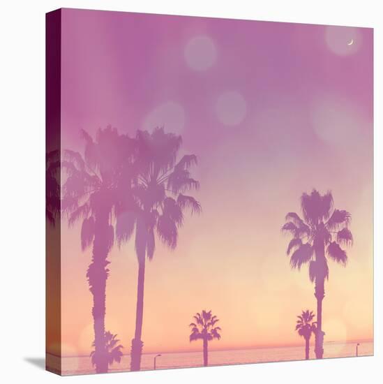 Palm Trees in California-Myan Soffia-Premier Image Canvas