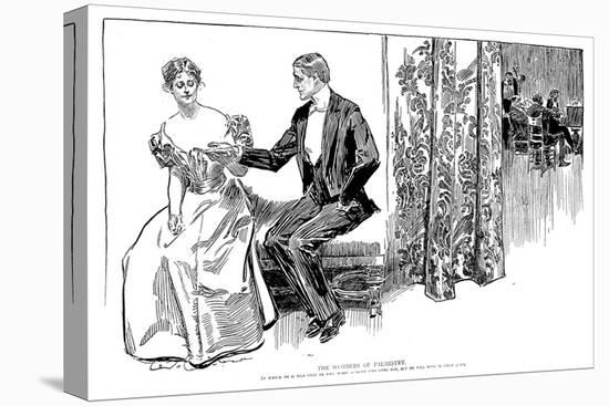 Palmistry, 1897-Charles Dana Gibson-Premier Image Canvas