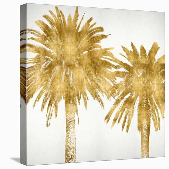 Palms In Gold IV-Kate Bennett-Stretched Canvas