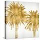 Palms In Gold IV-Kate Bennett-Stretched Canvas