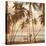 Palms on the Water I-John Seba-Stretched Canvas