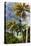 Palms Sky Vertical-Robert Goldwitz-Premier Image Canvas