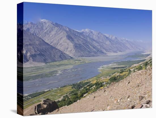 Pamir River, Wakhan Valley, the Pamirs, Tajikistan, Central Asia-Michael Runkel-Premier Image Canvas