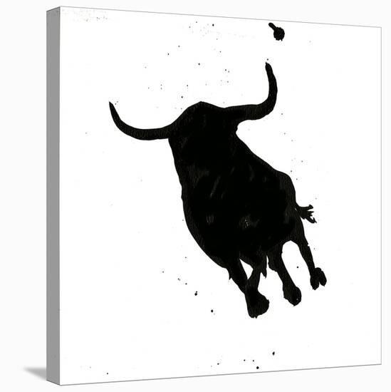 Pamplona Bull I-Rosa Mesa-Stretched Canvas