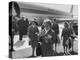 Pan Am Stewardesses in Frankfurt after Emergency Landing-null-Premier Image Canvas
