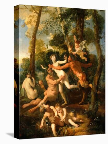 Pan and Syrinx, 1637-Nicolas Poussin-Premier Image Canvas