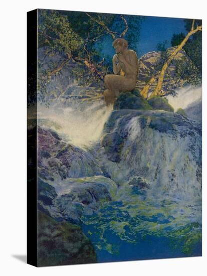 Pan by a Stream-Maxfield Parrish-Premier Image Canvas