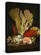 Panaches de mer, lithophytes et coquilles-Still-life with shells and coral Canvas, 130 x 97 cm-Anne Vallayer-coster-Premier Image Canvas