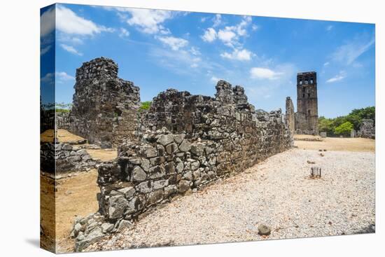 Panama Viejo, the remains of Old Panama, UNESCO World Heritage Site, Panama City, Panama, Central A-Michael Runkel-Premier Image Canvas
