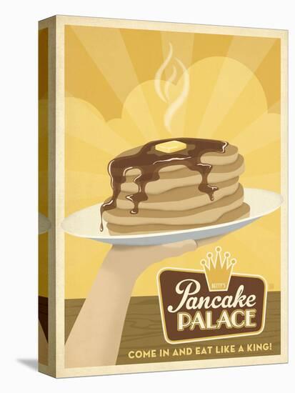 Pancake Palace-Anderson Design Group-Stretched Canvas