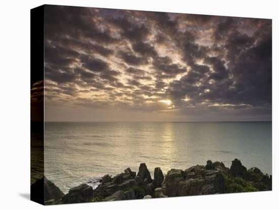 Pancake Rocks, Paparoa National Park, Punakaiki, West Coast, South Island, New Zealand, Pacific-Jochen Schlenker-Premier Image Canvas