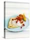 Pancakes with Fruit and Yoghurt Sauce-Gareth Morgans-Premier Image Canvas