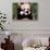 Panda Mother and Baby-null-Stretched Canvas displayed on a wall