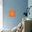 Panda on Orange-Lisa Kroll-Stretched Canvas displayed on a wall