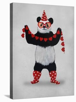 Panda Party' Stretched Canvas Print - Coco de Paris | Art.com