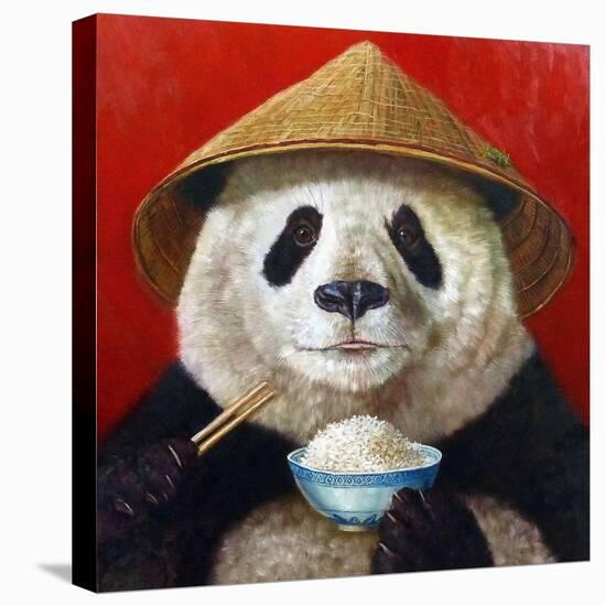 Panda-Lucia Heffernan-Stretched Canvas