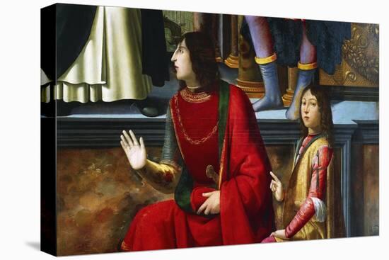 Pandolfo IV Malatesta and Carlo Malatesta-Domenico Ghirlandaio-Premier Image Canvas