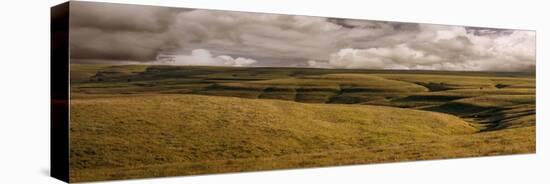 Pano of the Flint Hills of Kansas-Michael Scheufler-Premier Image Canvas