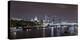 Panorama, City of London, St Paul's Cathedral, Anglican Cathedral, the Thames-Axel Schmies-Premier Image Canvas