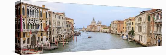 Panorama. Grand Canal. Basilica Di Santa Maria Della Salute in Background. Venice. Italy-Tom Norring-Premier Image Canvas