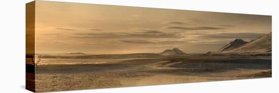 Panorama image of mountains near the Modrudalur Ranch, Iceland-Raul Touzon-Premier Image Canvas