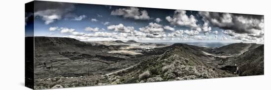 Panorama Lanzarote-István Nagy-Stretched Canvas