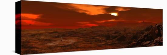 Panorama of a Landscape on Venus-Stocktrek Images-Premier Image Canvas