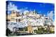 Panorama of Ostuni Beautiful White Town in Puglia, Italy-Maugli-l-Premier Image Canvas