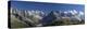 Panorama of the Mountain Range of Mont Blanc, Haute Savoie, French Alps, France-Roberto Moiola-Premier Image Canvas