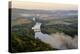 Panorama over the Dordogne River, Bastide of Domme, Domme, Dordogne, Perigord, France, Europe-Nathalie Cuvelier-Premier Image Canvas