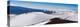 Panorama photograph of snow on the summit of Mauna Kea, Hawaii-Mark A Johnson-Premier Image Canvas