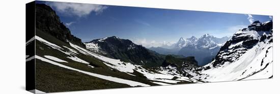 Panorama Switzerland-István Nagy-Stretched Canvas