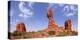 Panorama, USA, Arches National Park, Balanced Rock-Catharina Lux-Premier Image Canvas