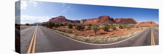 Panorama, USA, Capitol Reef National Park-Catharina Lux-Premier Image Canvas