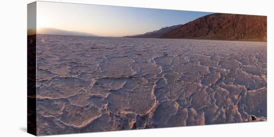 Panorama, USA, Death Valley National Park, Bad Water-Catharina Lux-Premier Image Canvas