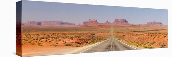 Panorama, USA, Monument Valley, Highway-Catharina Lux-Premier Image Canvas