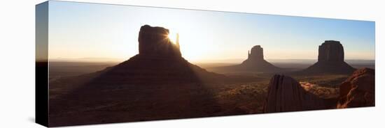 Panorama, USA, Monument Valley-Catharina Lux-Premier Image Canvas