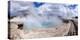 Panorama, USA, Yellowstone National Park, Excelsior Geyser-Catharina Lux-Premier Image Canvas