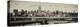 Panoramic Cityscape - View of Brooklyn Bridge with the Empire State Buildings-Philippe Hugonnard-Premier Image Canvas